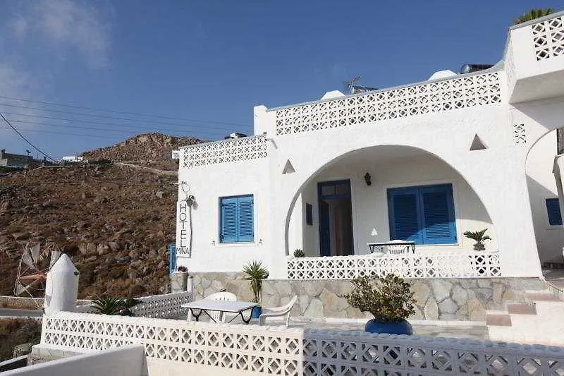 فندق Mina Beach آغيوس ستيفانوس